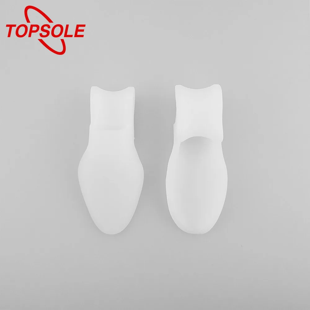 TOPSOLE 1 пара силиконовых ортопедических выпрямительных разделителей для снятия боли подошвенный фасциит обувь силиконовые стельки O1002