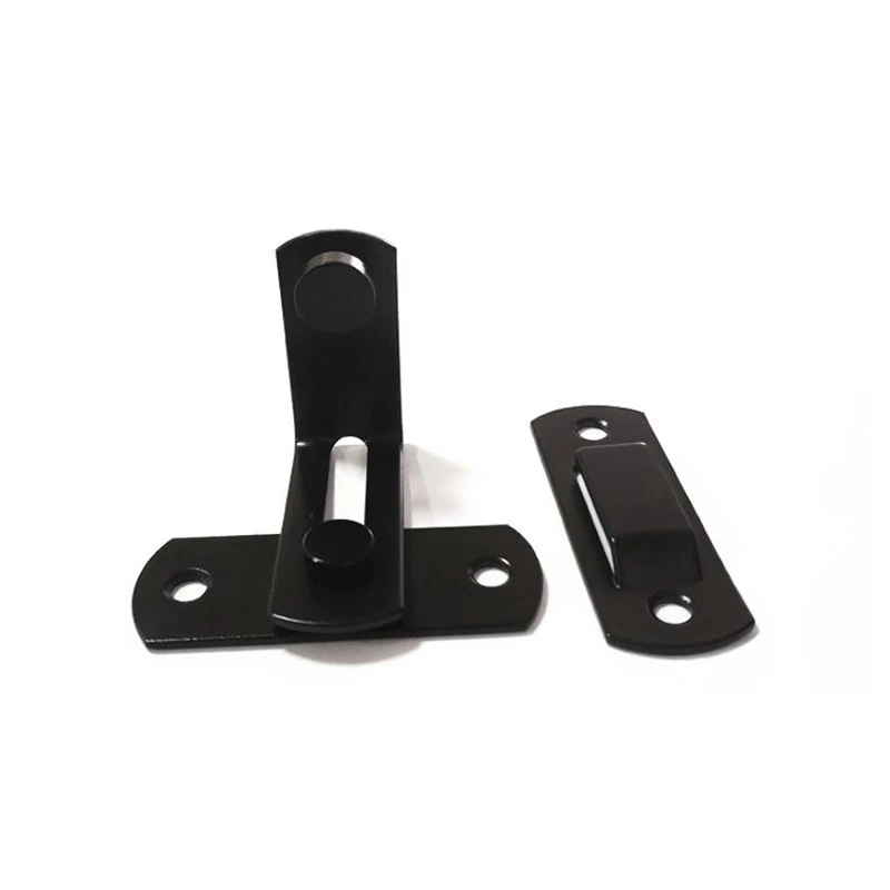

American Barn Door Lock Stainless Steel Sliding Door Buckle Lock 48*35mm Part UK