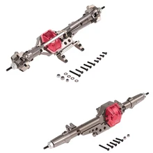 RC вал для автомобиля металла для 1:10 осевой 90018 90020 90056 RC Гусеничный альпинистские машины Комплектующие для самостоятельной сборки, серый сзади и спереди