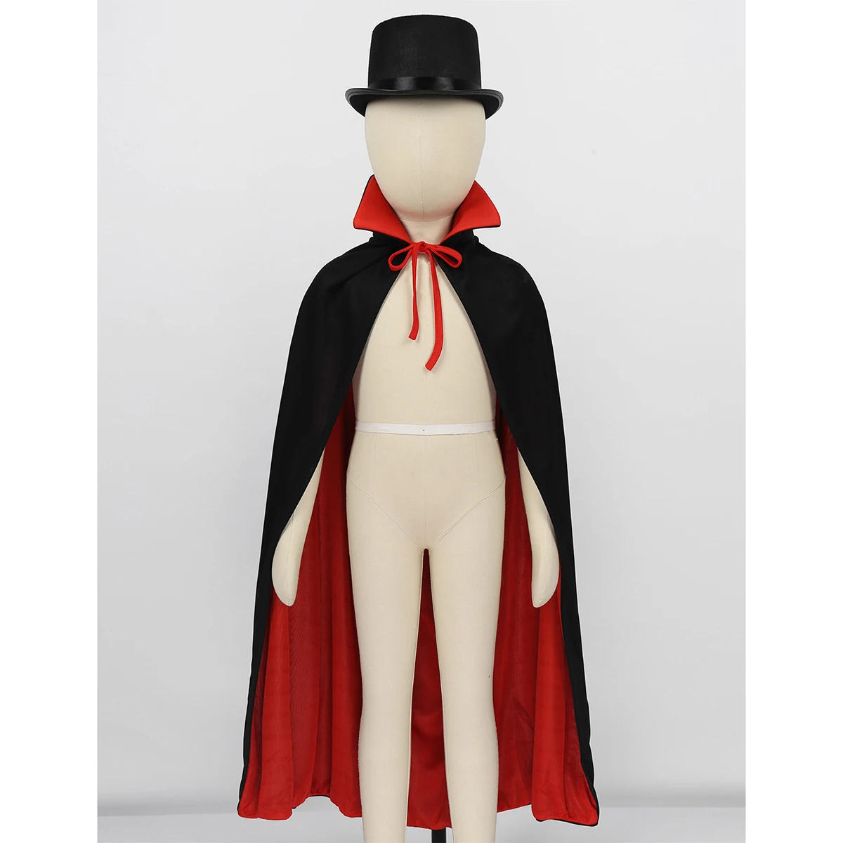 5Pcs Girls Boys Magician Costume Carnival Halloween Cosplay Vest Cloak Cape Hat Magic Wand Set Role Play Dance Performance Props