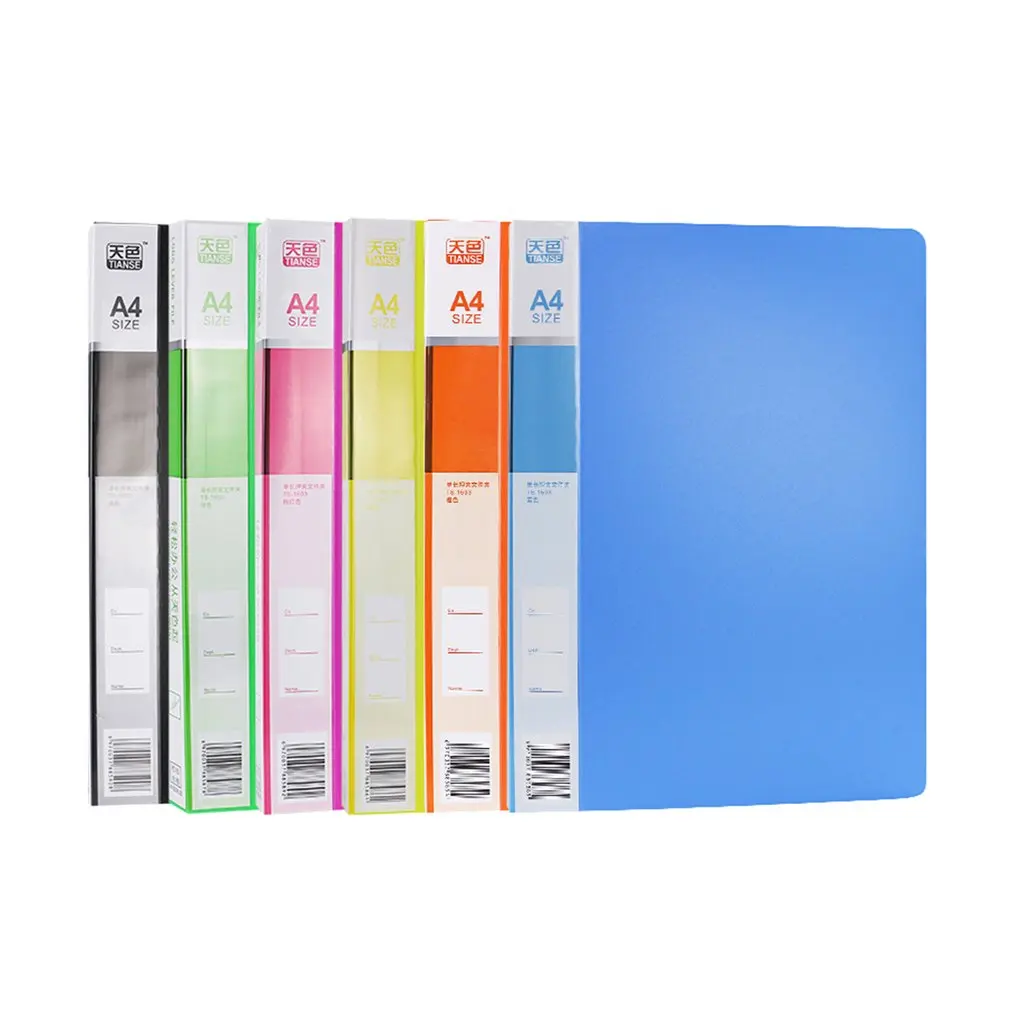 TIANSE TS-1603, одноцветная папка для канцелярских файлов, портативный размер, бизнес, офисный держатель для документов, папка для бумаги формата А4