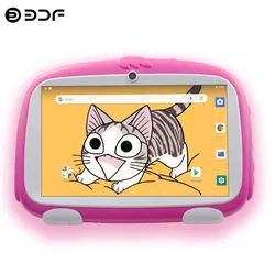 Tablette Pc Android 8.0 de 7 pouces pour enfants, Quad Core, 16 go de ROM, Mini Pad, Google Play, wi fi, Bluetooth, double caméra, nouveauté 