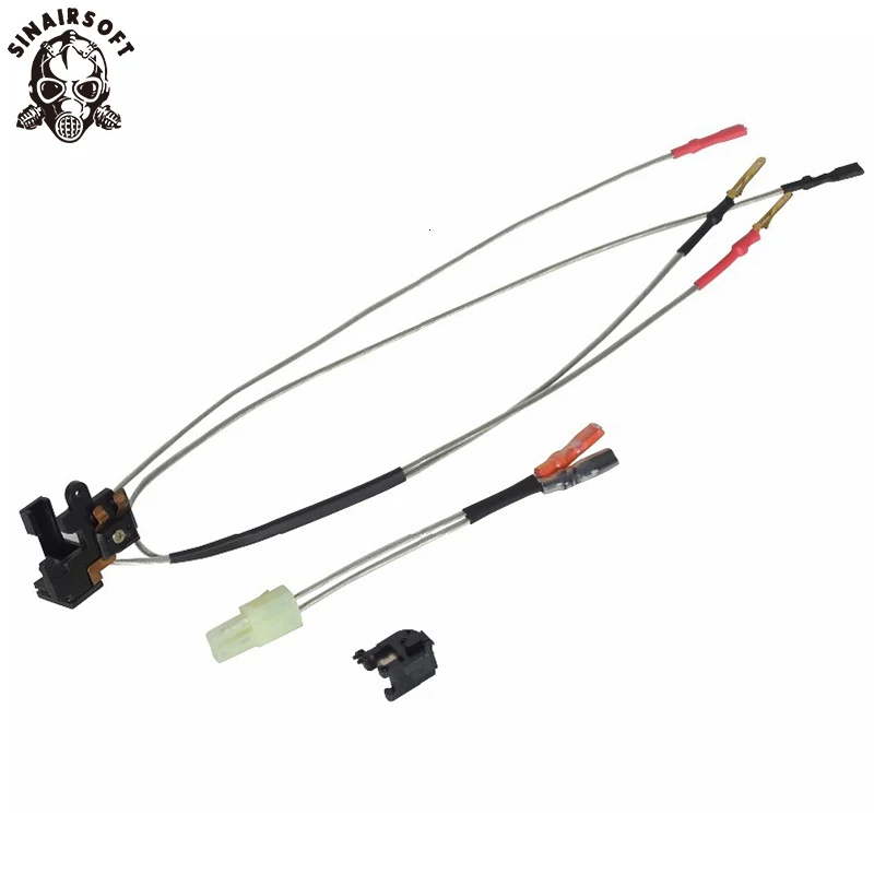 SINAIRSOFT элемент PW0203 PW0204 большой емкости переключатель в сборе подходит для Ver.2 Коробка передач Передняя проводка задняя проводка страйкбол AEG