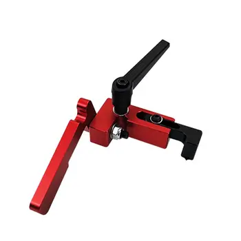 

75mm Height with T-tracks Stop Miter Gauge Table Saw Aluminium Profile 75mm Height T-Slot Stopper Woodworking Tool