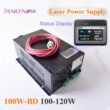 100 Вт-bd CO2 лазерный источник питания с экраном дисплея 100 Вт MYJG-100 120 Вт Co2 лазерный источник для Co2 лазерная гравировка машина для резки