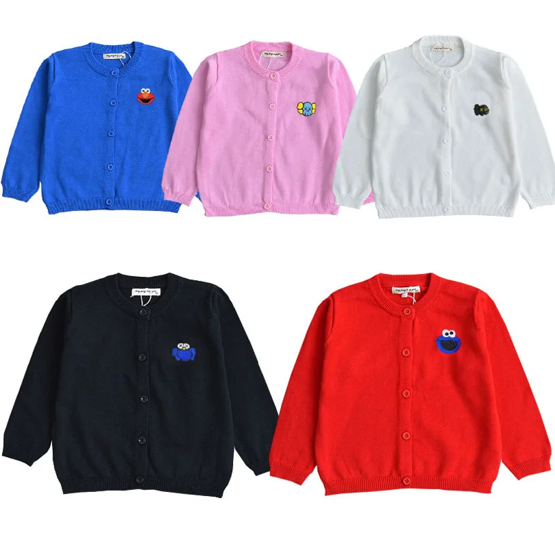 

Fall Boy Girls Cardigan Sweaters Children Cartoon Autumn Knitted Sweater Toddler Little Girls Long Sleeve Clothes Toddler 1-7Y