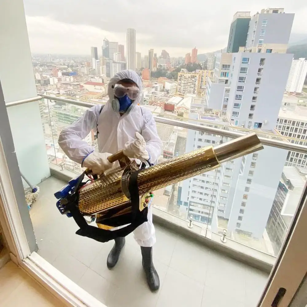 Energia da gasolina da desinfecção do fogger da máquina 16l da névoa para a desinfecção da escola da estação de realway exterior