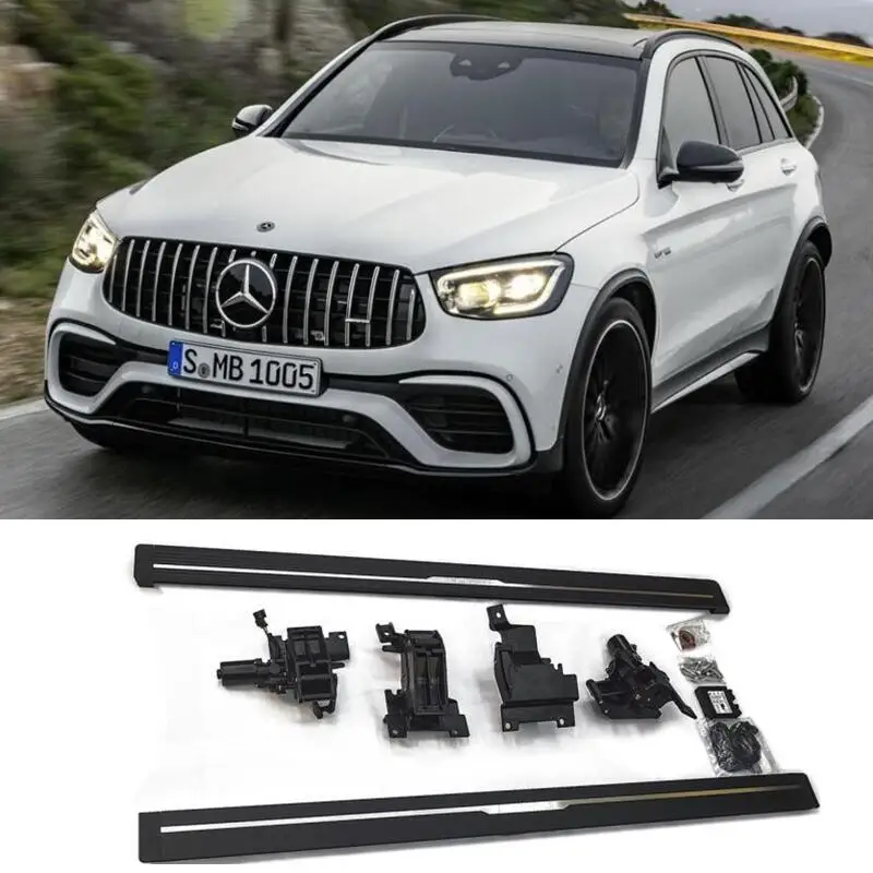 Electric Automatic Running Boards Side Step For Benz Glc X253 Glc200