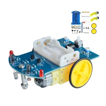 

D2-1 DIY Kit Intelligent Tracking Line Smart Car Kit TT Motor Electronic DIY Kit Smart Patrol Automobile Parts DIY Electronic