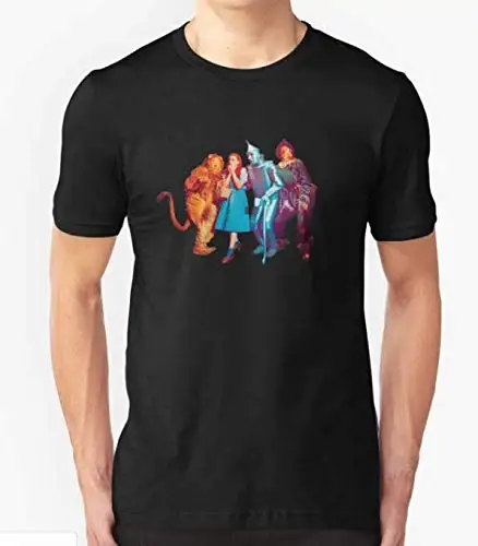Wizard of Oz Slim Fit T-Shirt 100% cotton Black or White for Man and Woman |