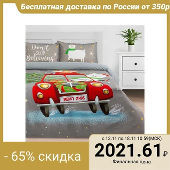 

Set: duvet cover and 2 pillowcases Winter adventure 143 * 215 cm, 50 * 70 cm - 2 pieces, 100% chloro 5091338