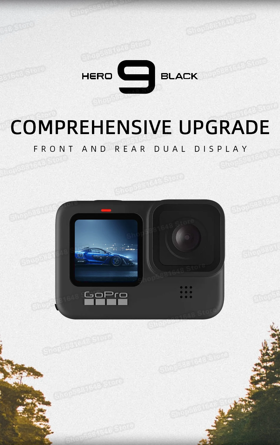 GoPro hero 9 black self timer anti shake 20MP camera live video camera 5K 4K Ultra HD ride ski Outdoor Sports Camera