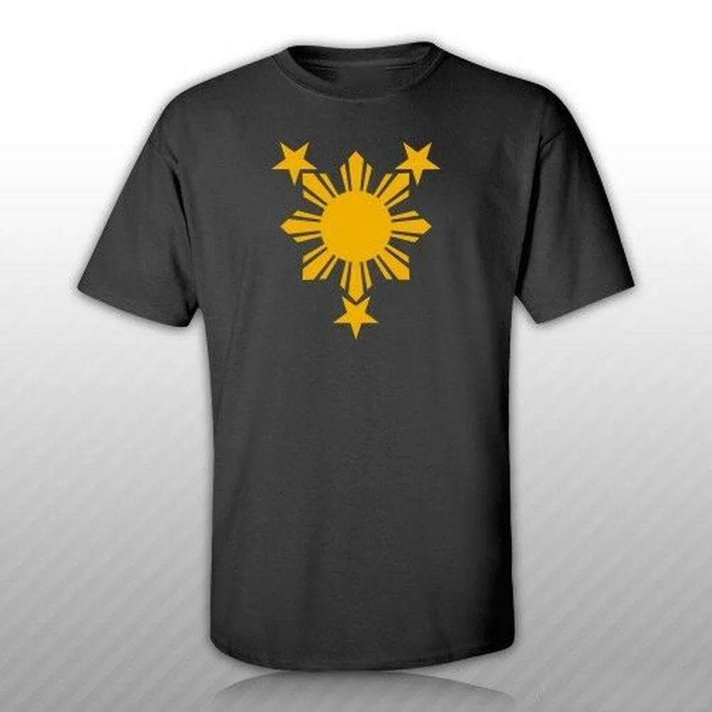 Philippines Sun T-Shirt Tee Shirt S M L Xl 2Xl 3Xl Cotton #2 Filipino Street Wear Fashion |