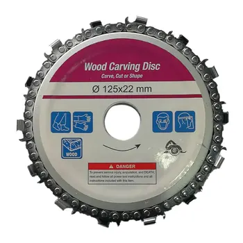 

Woodworking Chain Plate Angle Grinding Chain Wheel Wood Carving Disc for Angle Grinder
