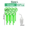 10PCS L Green