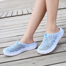 Оригинальные женские классические сандалии; летняя обувь для пляжного отдыха; домашние тапочки без застежки; домашние тапочки