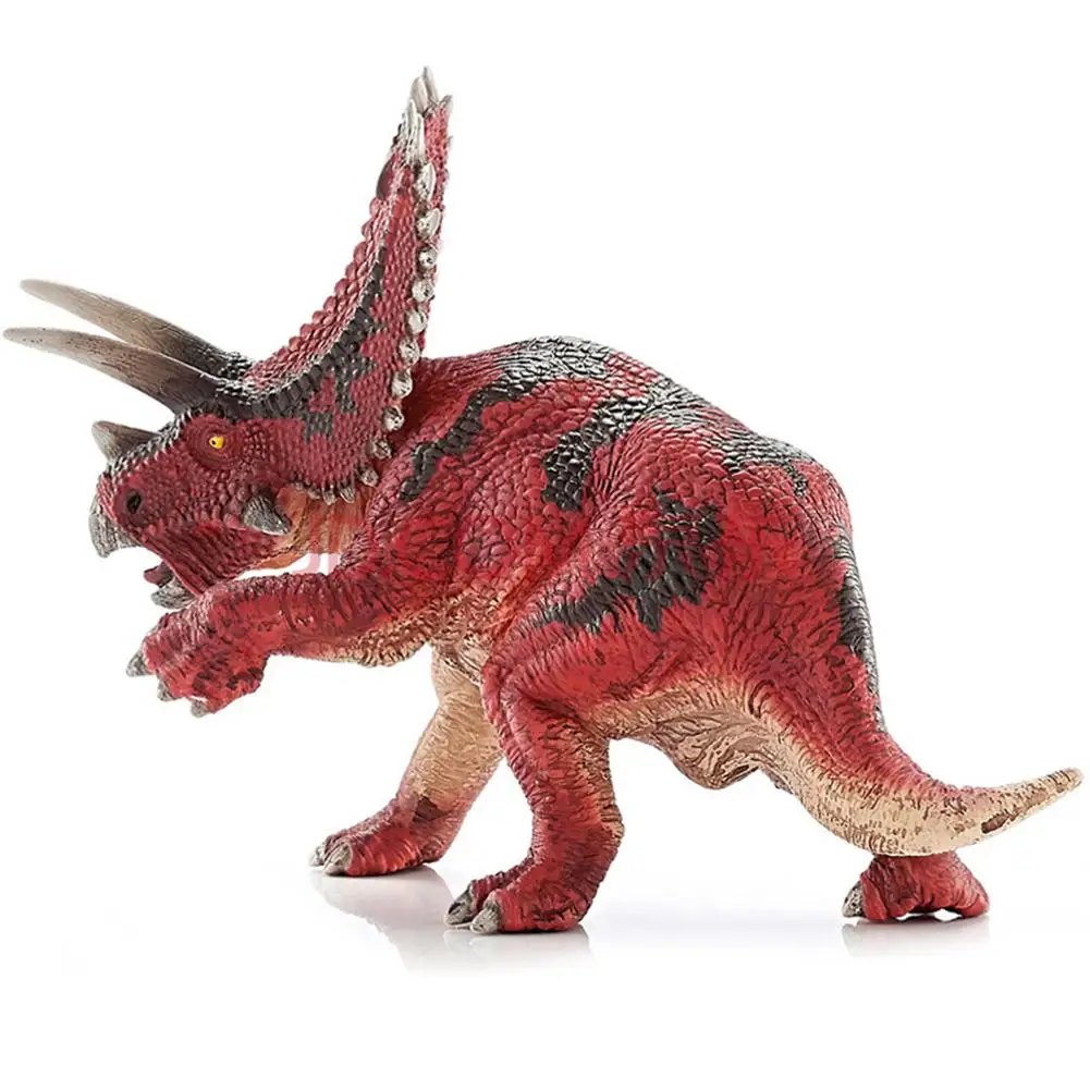 7 5 дюймовая Фигурка динозавра Pentaceratops из твердого ПВХ Игрушечная модель игрушки