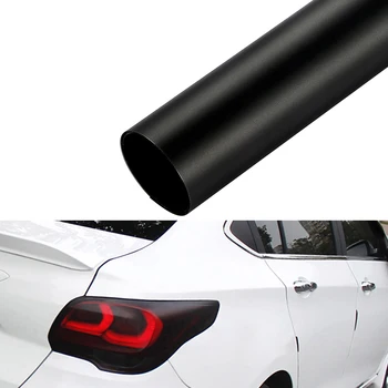 

Matt Black Automobiles Car Light Headlight Taillight Tint Vinyl Film Sticker 30*100cm Sheet Fog Light Rear Lamp Matt Smoke Film
