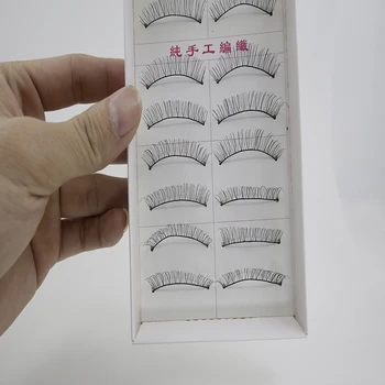

30 Pairs False Eyelashes Handmade Natural Training Lashes For Beginners Teaching Lashes Eye Extension Tools Practice Hot Sale