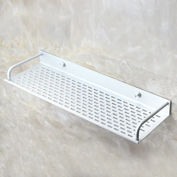 

Bathroom Kitchen Shower Caddy Rack Wall Mounted Modern Organizer Waterproof Shampoo Spice Large Capacity Anti Rust Storage Shelf