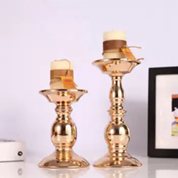 

European Candlestick Modern Romantic Wedding Table Photo Props Wedding Rustic Decor Mr and Mrs Love Weeding Decor for Weddings