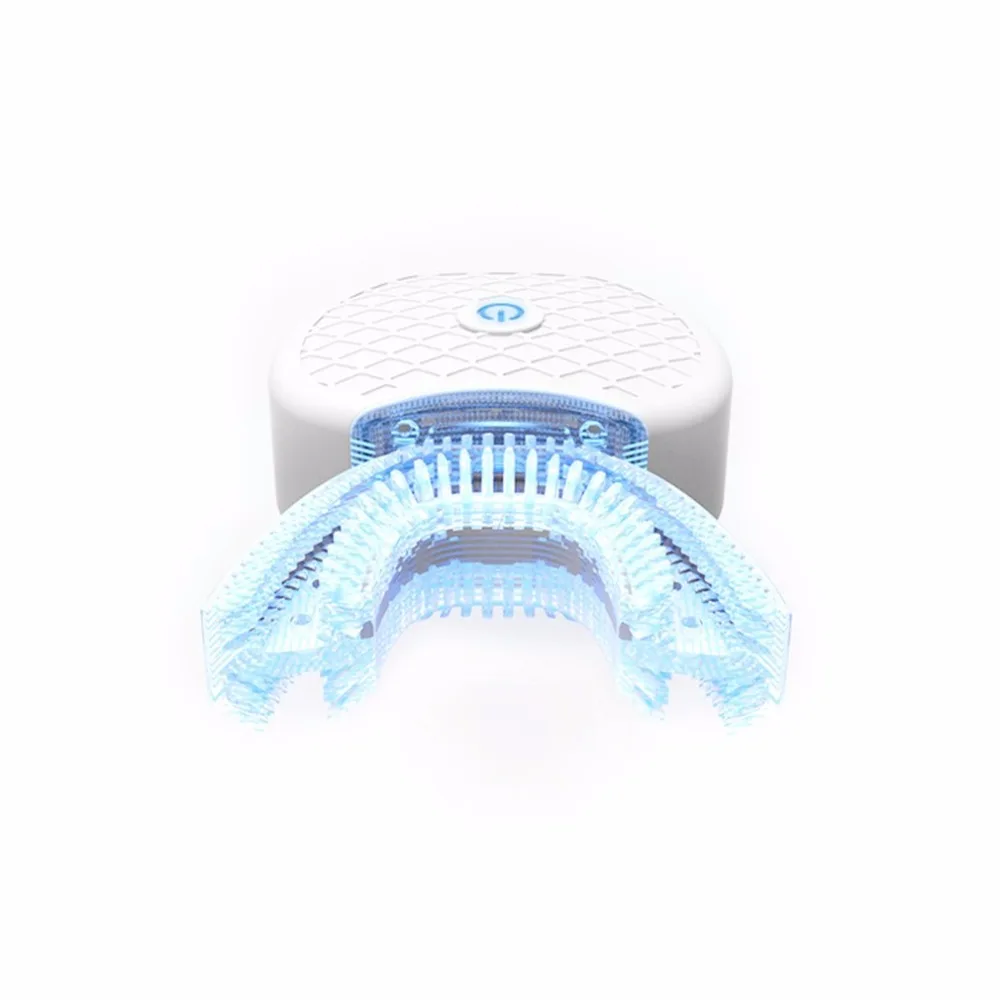 360 Degree Wireless Usb Charging Lazy Automatic Sonic Silicone Electric Toothbrush Teeth Whitening Cleaning Tool Brush Oral Ca