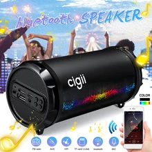 Portable bluetooth Speaker Subwoofer Wireless Music Player Outdoor Party Mini altavoz Speakers With Mic Suport FM AUX USB SD