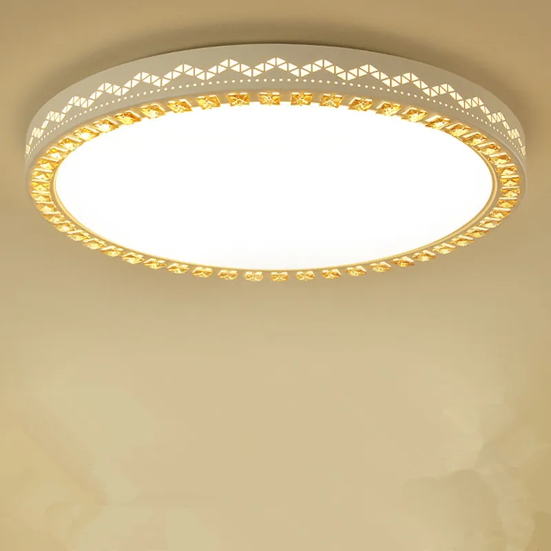 

LED round atmosphere round rectangular living room ceiling lamp Simple modern restaurant bedroom corridor balcony lamp