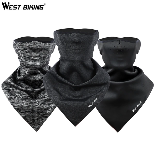US $4.24 WEST BIKING Winter Cycling Face Mask Windproof Fleece Ski Running Sport Mask Warm Neck Scarf Balacl
