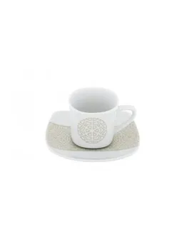 

Coffee Set 15 pieces mod. Mansur Pearl