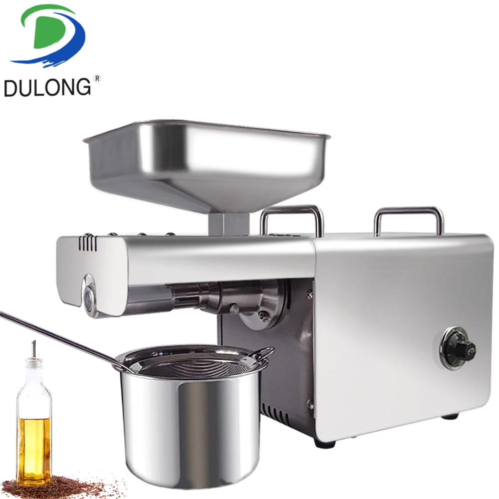 

Cheap Oil Press Machine Physical Pure Press Oil Extractor With Adjustable Temperature Control Family Type Oil Press