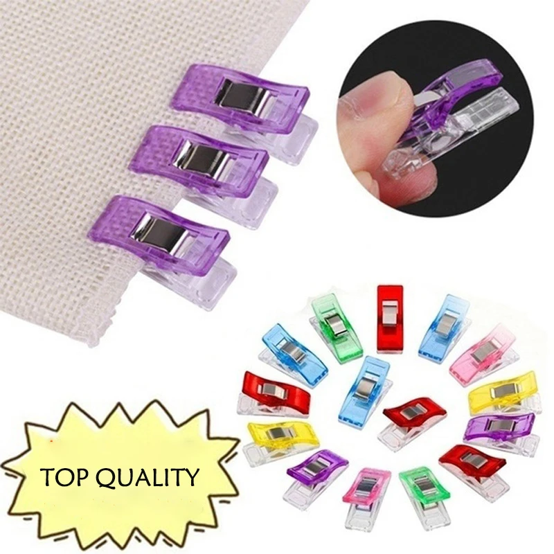 PERFORMORE 100 Pack Of Multipurpose Sewing Clips And Quilting Clips