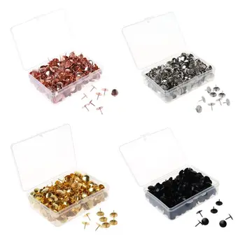 

400pcs Metal Thumbtack Drawing Pins Pushpin Cork Board Photo Wall Map Markers