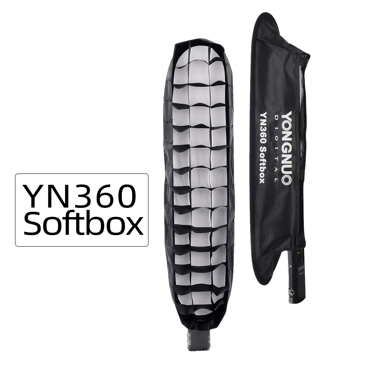 Yongnuo LED Fill Light Soft Box Rectangle Honeycomb Grid Softbox photography softbox bowens mount softbox portable softbox photography lighting kit for YN360 YN360S YN360III YN360III Pro