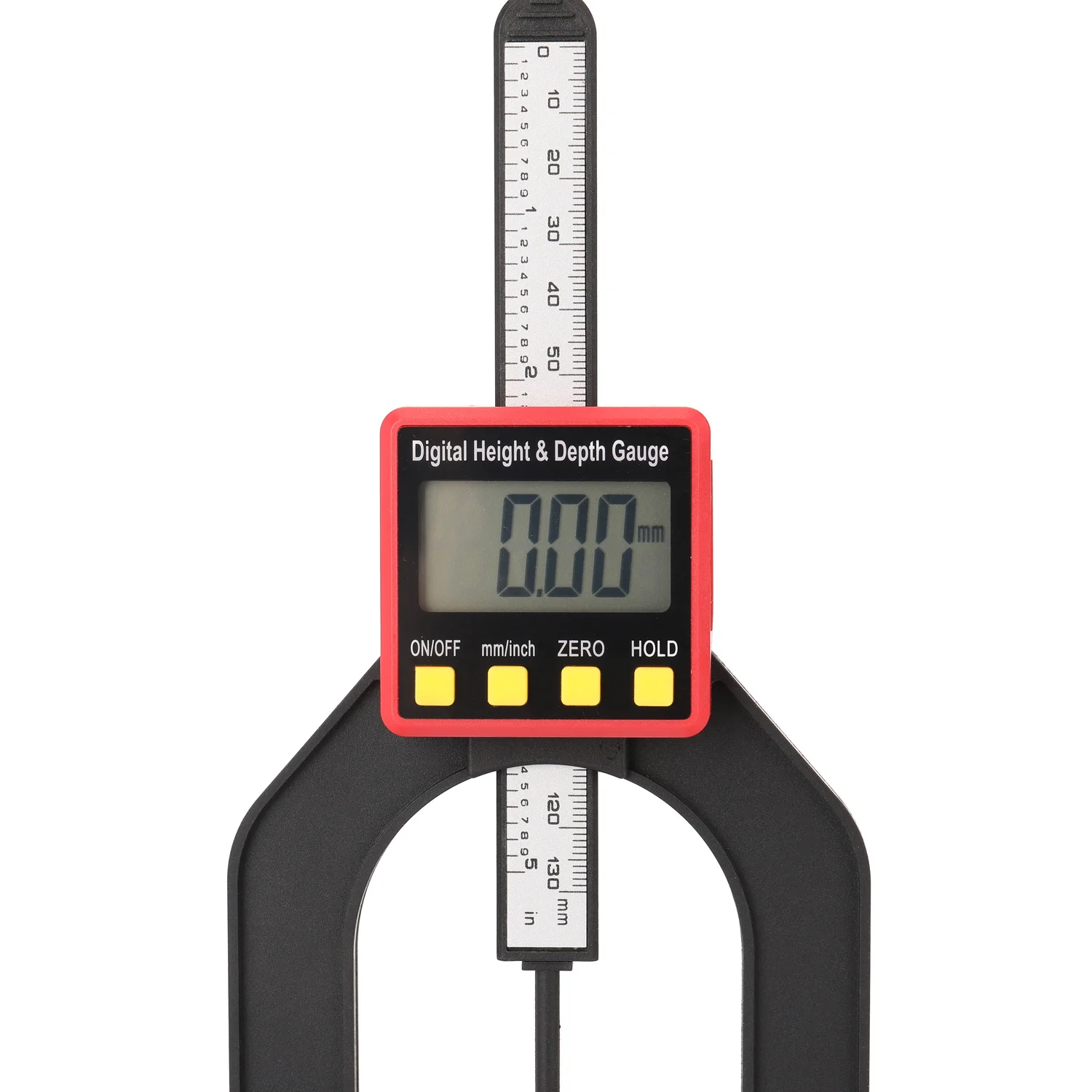 Digital height depth gauge 0 80mm, 0.01mm, woodworking depth gauge