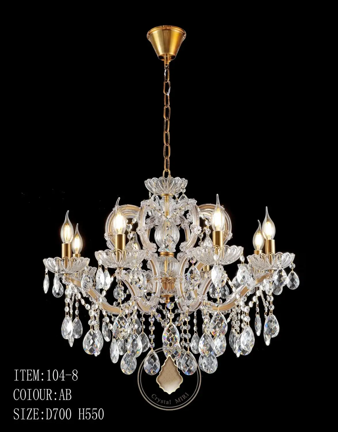 crystal chandelier lighitng high quality maria theresa lighting | Лампы и освещение