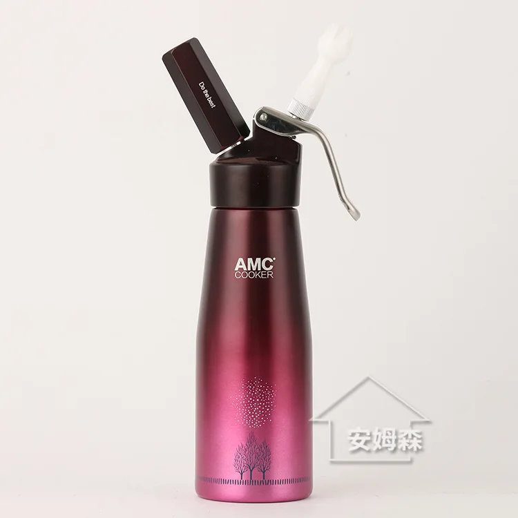 От производителя AMC 500 мл Звездный градиентный цветной смазочный пистолет взбитый крем пенообразователь цветок-делая пистолет