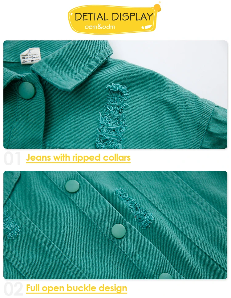 Ослепительная джинсовая куртка с принтом в виде букв для девочек, белое зеленое однотонное пальто для девочек-подростков