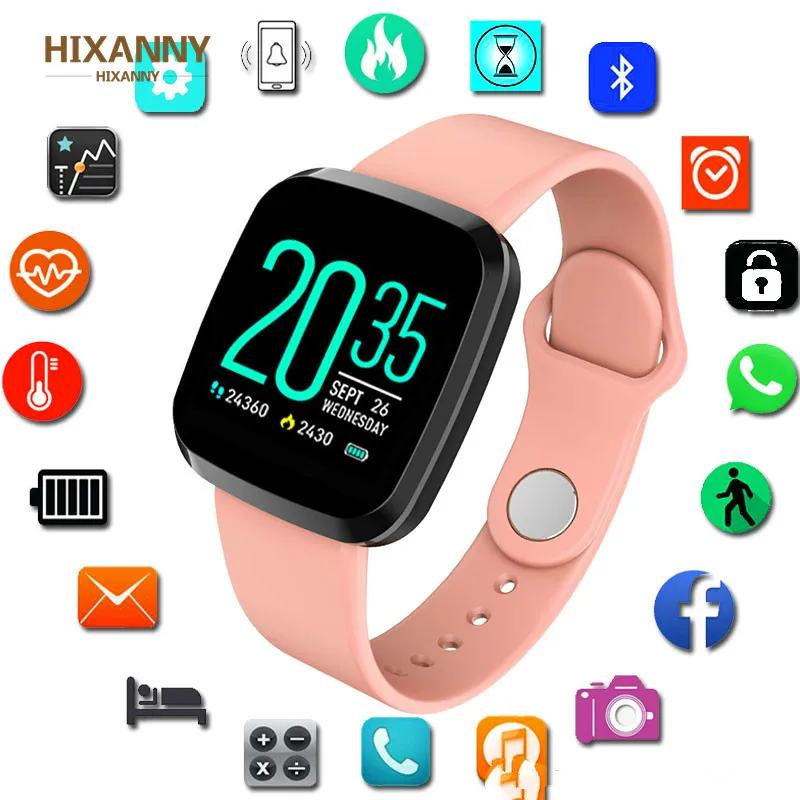

P3 Smart Watch Women Men Smartwatch for Android IOS Electronics Smart Clock Wach Fitness Tracker Silicone Band Smart-watch Hours