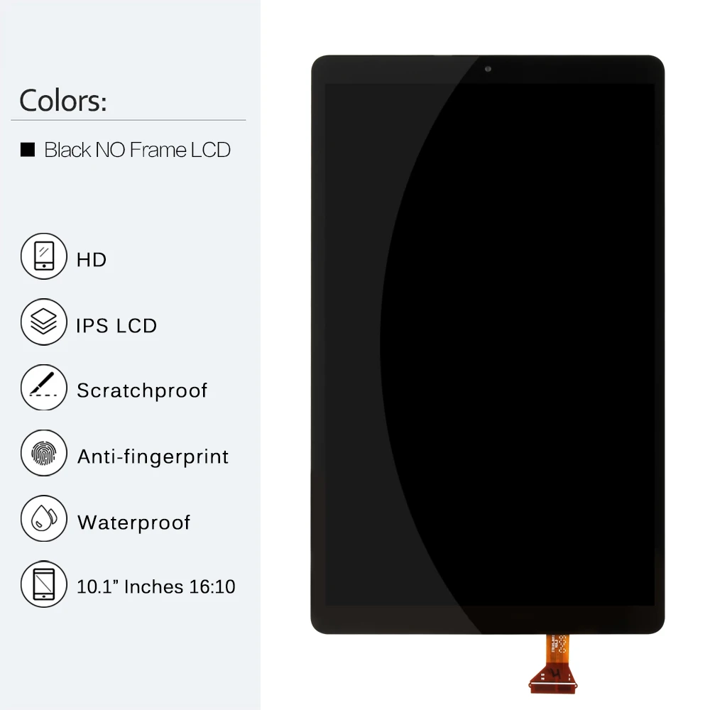 ЖК дисплей для Samsung Galaxy Tab A 10 1 2019 T510 T515 T517 сенсорный дигитайзер матрица в сборе