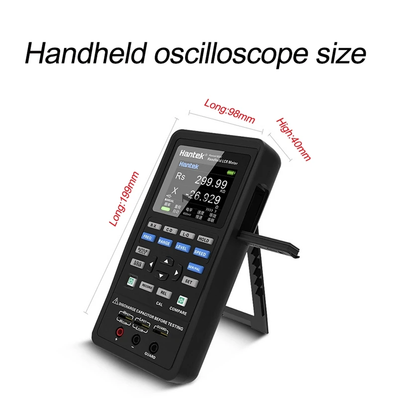 Digital LCR Meter Inductance Capacitance and Resistance Measuring Tester for Hantek 1833C 1832C