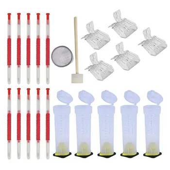 

21PCS/Set Beekeeping Tools Kit Queen Bee Incubator Grafting Needle Queen