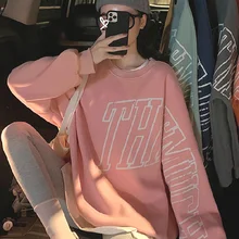 Hoodies Women Winter Harajuku Trendy Leisure Hooded Solid Womens Pullover Students Letter Printed Long Sleeve Ladies Sweatshirts Hoodies Women Winter Harajuku Trendy Leisure Hooded Solid Womens Pullover Students Letter Printed Long Sleeve Ladies Sweatshirts