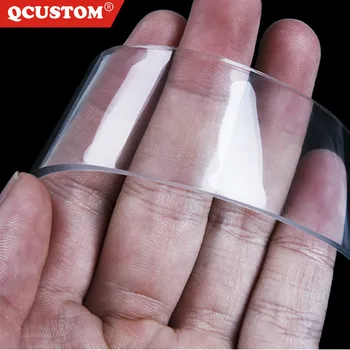 

QCUSTOM Carpet-Tape Removable Sticky Double-Sided-Tape Anti-Slip Transparent Strong 3m Traceless Reusable Waterproof Adhesive 5m