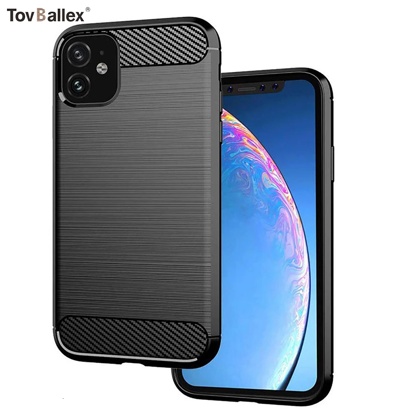 50 шт. чехол для телефона Apple iPhone 11 Pro Max XS XR X 8 7 6 6S Plus SE 5 5S мягкий гибкий из ТПУ