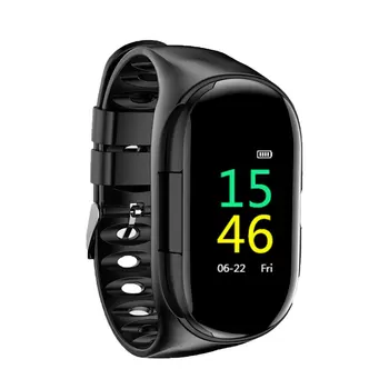 

2 in 1 Double Bluetooth Headset Color Screen Bracelet Multifunction Smart Watch Dual Wireless Headset Combo Smart watch