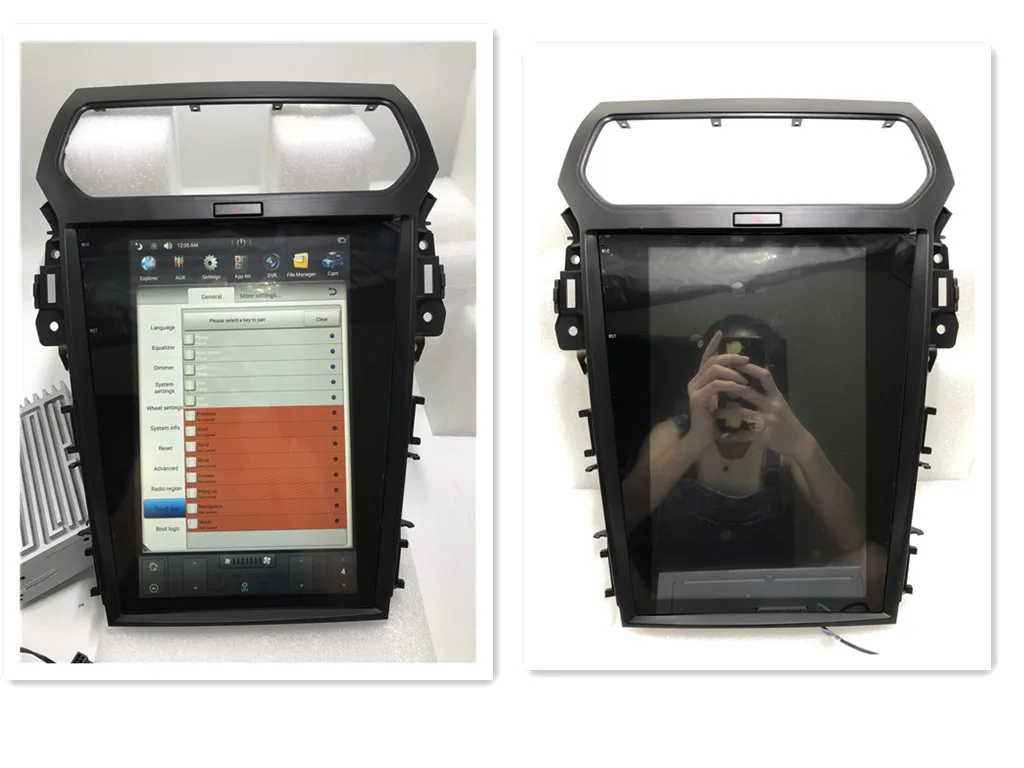 Excellent Tesla style Android 7.1 Car Player GPS Navigation For Ford Explorer 2G 32G 2011 2012 2013 2015 2016 Car Multimedia Audio Stereo 3