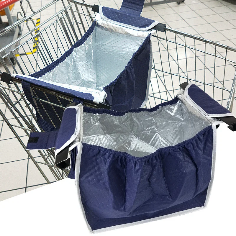 Supermarket Trolley Insulation Foldable Reutilizables Eco Ecologicas Ice Torba Bolsas
