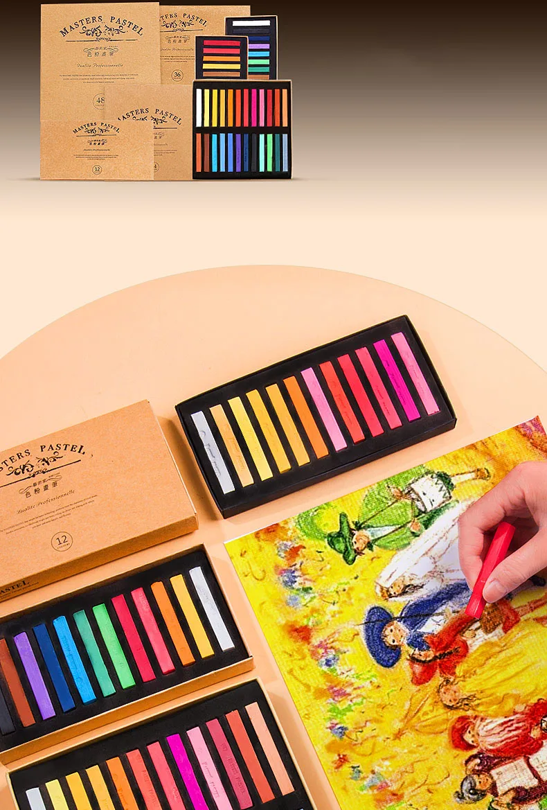 Advanced Children's Painting Toys Various Colors Of Chalk Early Childhood Education A Birthday Present