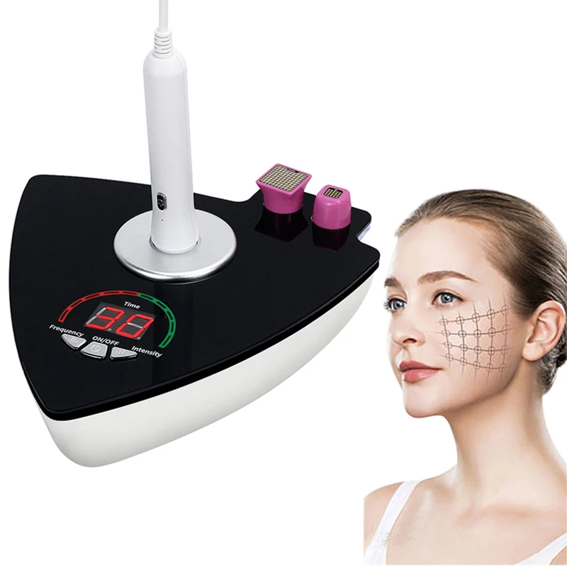 Mini Portable Facial Fractional RF Thermagic Instrument Radio Frequency Skin Tightening Micro-current Anti Aging Machine |